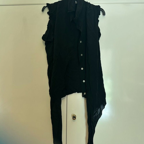 Black vest-shirt Celestino like new