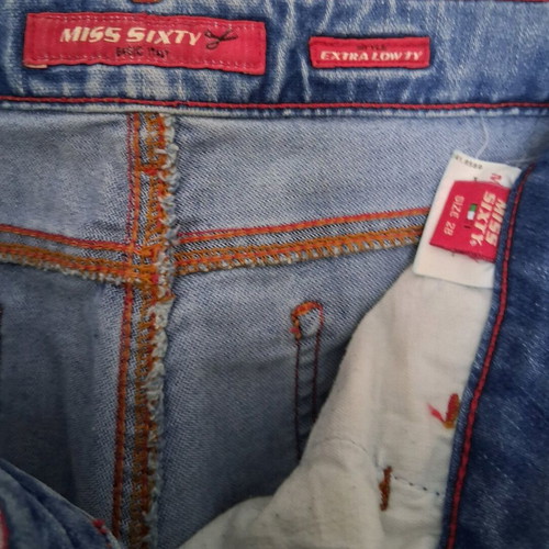 Miss Sixty jeans low waist, like new, size Small, blue