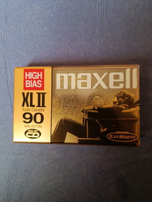 Maxell XL II 90 κασέτα ήχου σφραγισμένη, Type II