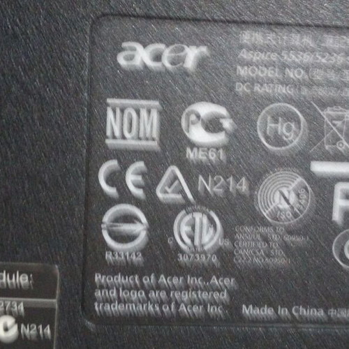 Laptop Acer Aspire 5536 σαν καινούργιο με Windows 11 Home και AMD Athlon