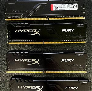 Kingston HyperX Fury DDR4-3200 32Gb(8x4)