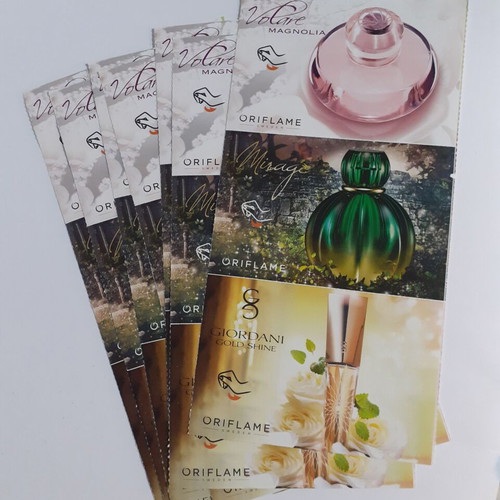 Vintage Oriflame perfume samples, new, pack of 60 pieces
