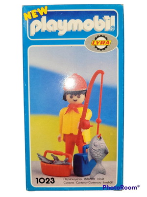 Συλλεκτικό Playmobil 1023 ψαράς Lyra 1978 καινούργιο, άθικτο