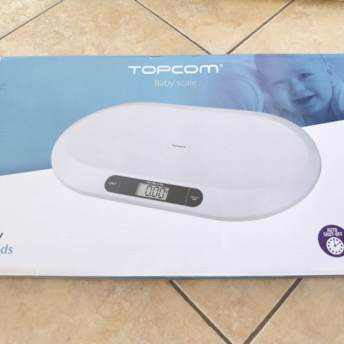 Topcom Digital Baby Scale like new, up to 20 kg, boxed