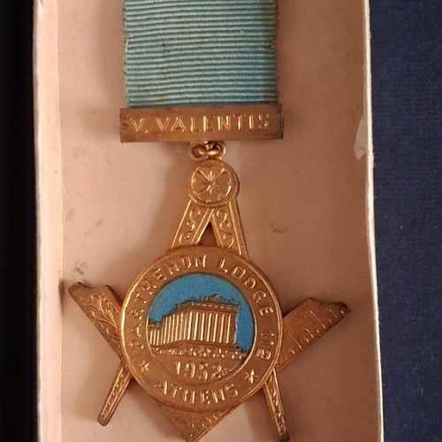 Parthenon Lodge No.112 Athens Masonic Collection like new