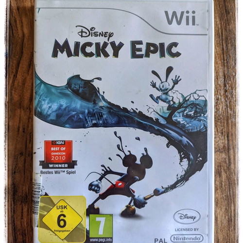 Mickey Epic Wii game used, action adventure