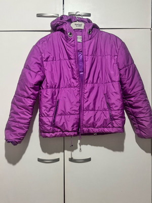 Puffer jacket with hood Levure purple like new