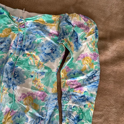 Floral mini dress Zara off shoulder like new, size M