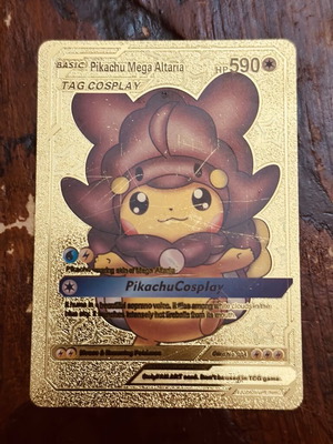 Pikachu Mega Altria card like new