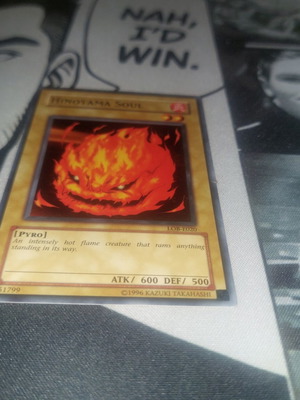 Hinotama Soul κάρτα Yu-Gi-Oh! μεταχειρισμένη, κλασική Duel Monsters
