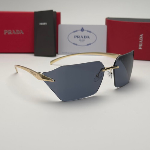 Prada Rimless Edition sunglasses new, black and brown