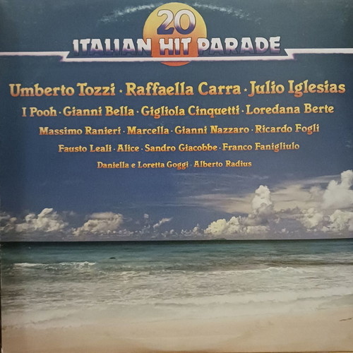 Italian hits used, 8 vinyl record collections