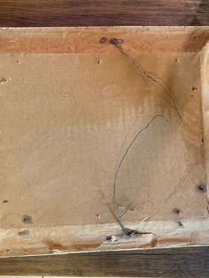 Vintage frame used