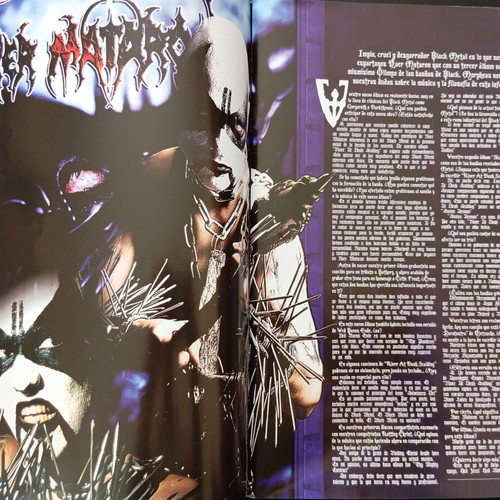 A Sangre Y Fuego #2 2003 metal magazine like new