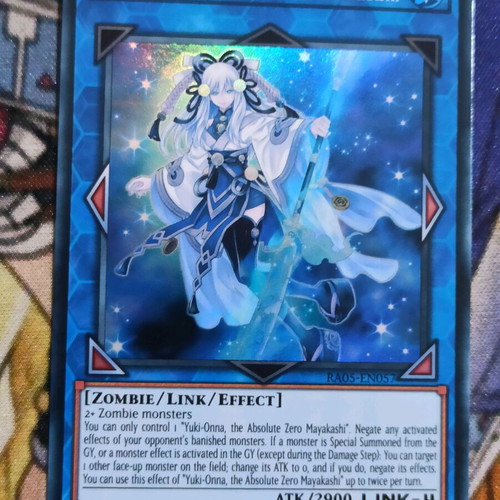 Yuki-Onna The Absolute Zero Mayakashi Link Card like new