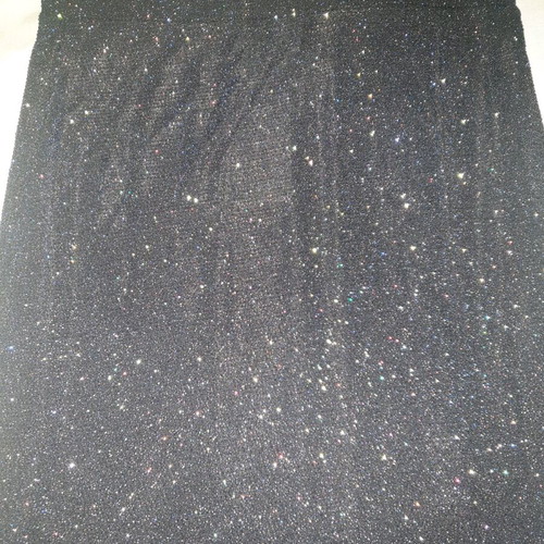 Midi skirt new H&M small blue star with strass