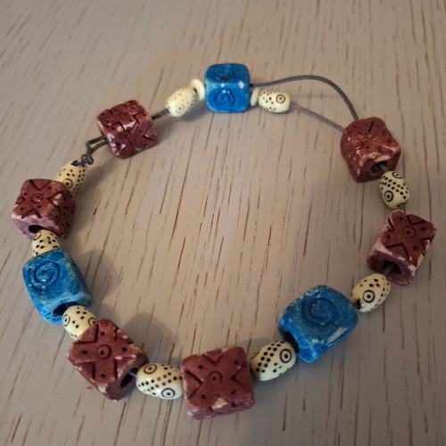 Beads used with carving