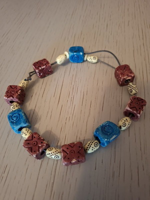 Beads used with carving