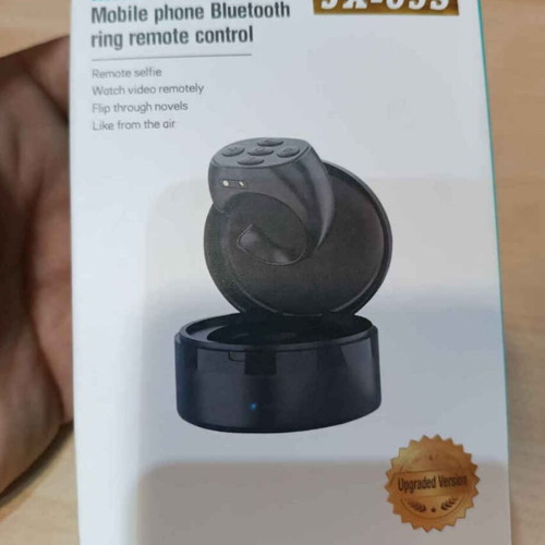 Bluetooth wireless rechargeable ring remote control Tik-tok set of 8