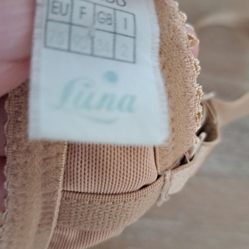 Luna women's bra like new, beige