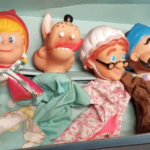 Ideal Bebé Guinol puppet theater doll set 1990 new