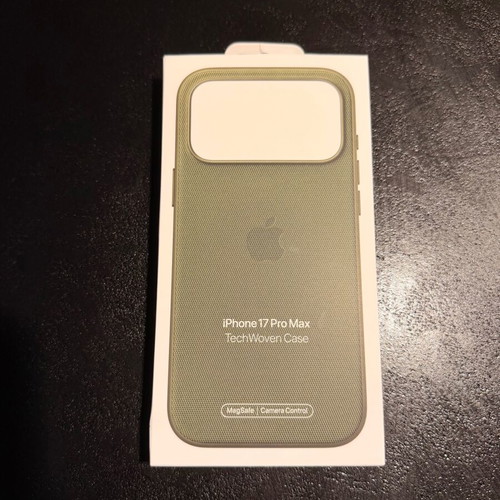 Apple TechWoven Case MagSafe for iPhone 17 Pro Max new