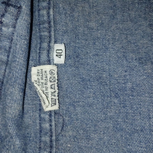 Valentino vintage denim men's jacket with checkered lining, size 40IT