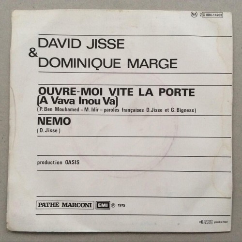 David Jisse Et Dominique Marge A Vava Inou Va record used, folk