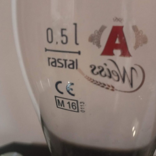 Alpha Weiss Beer Glasses set of 2 500ml like new