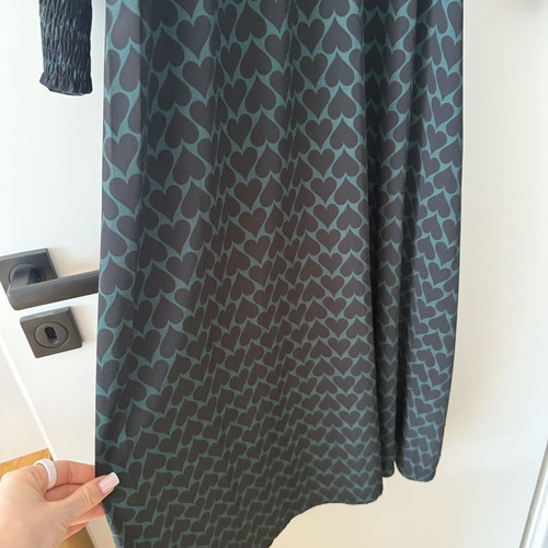 New Look green and black printed maxi dress