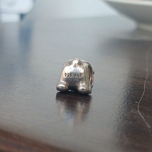 Pandora Bear Charm S925 used, silver