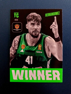 Panini Euroleague Top Class 2025 #193 Hernangomez(WINNER)