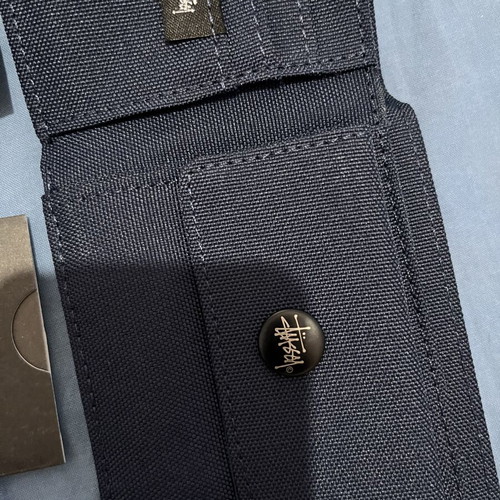 Men's wallet, blue
