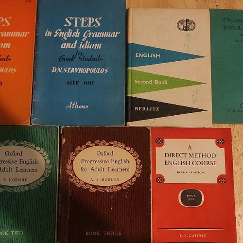 English books used, pack of 27, 1960s