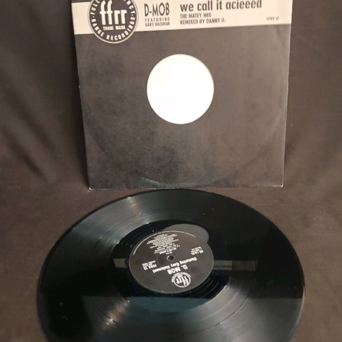 D Mob We Call It Acieed vinyl record used, rock
