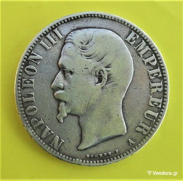  gallia- France 5 Francs 1856 (A)