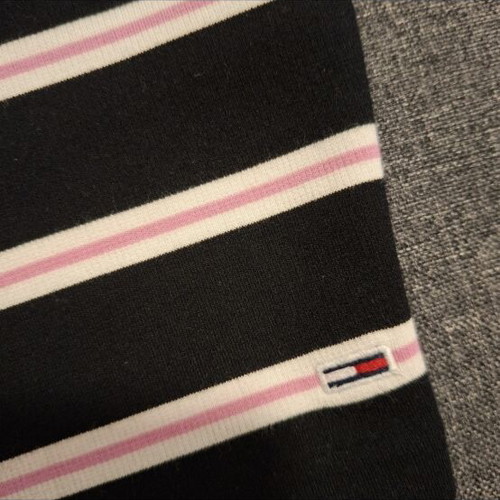 Tommy Hilfiger set skirt and blouse new, size XS, black and pink