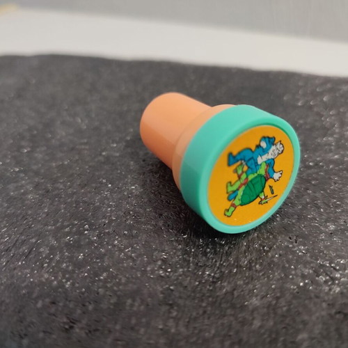 Vintage Ninja Turtles stamp used