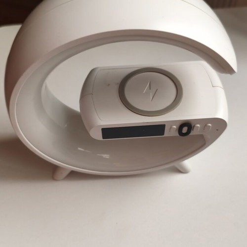 Clock alarm with wireless charging digital used