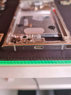 Πλαίσιο Galaxy Note 20 Ultra σαν καινούργιο, ασημί με sim tray