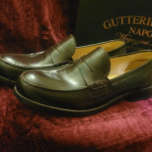 Gutteridge loafers dark brown size 43 new