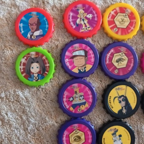 Medabots tazos used