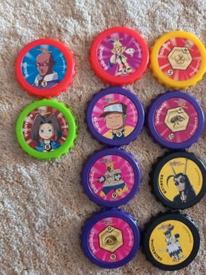 Medabots tazos used