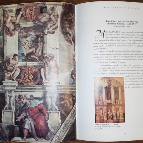 Essential Michelangelo Vintage Art Book like new