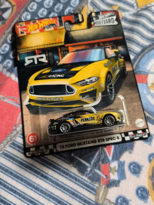 Hot Wheels Ford Mustang RTR Spec 5 καινούργιο