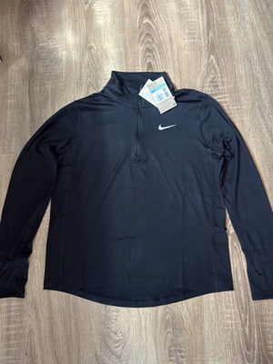 Nike Running Dri-Fit shirt new, medium, women's black