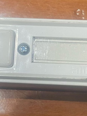 Alliberti external doorbell button like new