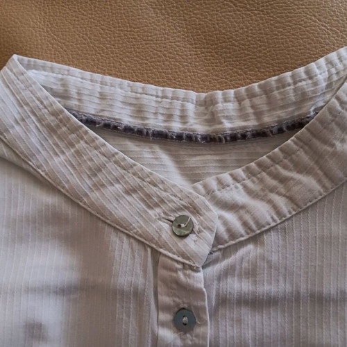 Zara white long-sleeve kaftan like new, size L