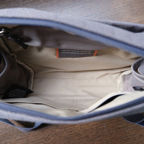 Bellroy Venture Sling 6L used, basalt fabric, gray turquoise