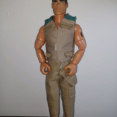 Action Man used with clothes, missing shoes, rare